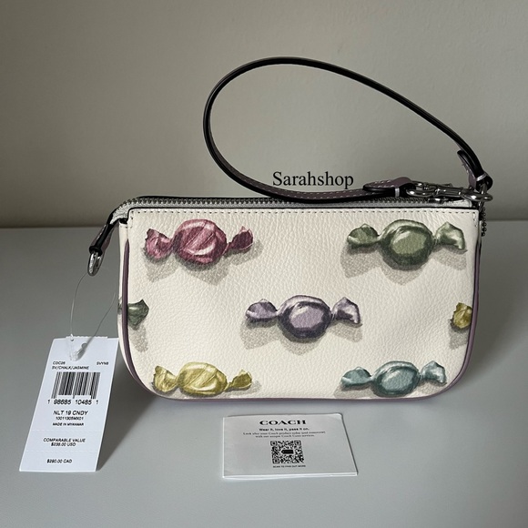 ✅Coach Nolita 19 With Candy Print - Picture 3 of 11
